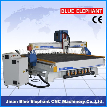 Máquina caliente del CNC de madera de la venta de China con YAKO 2608, máquina del router del CNC de la carpintería
